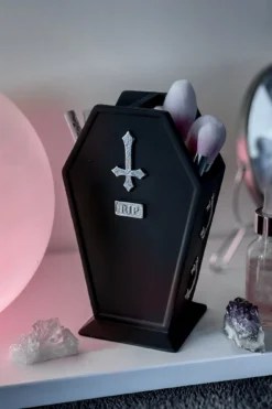 Coffin Brush Holder -Kill Star Store Coffin brush holf B