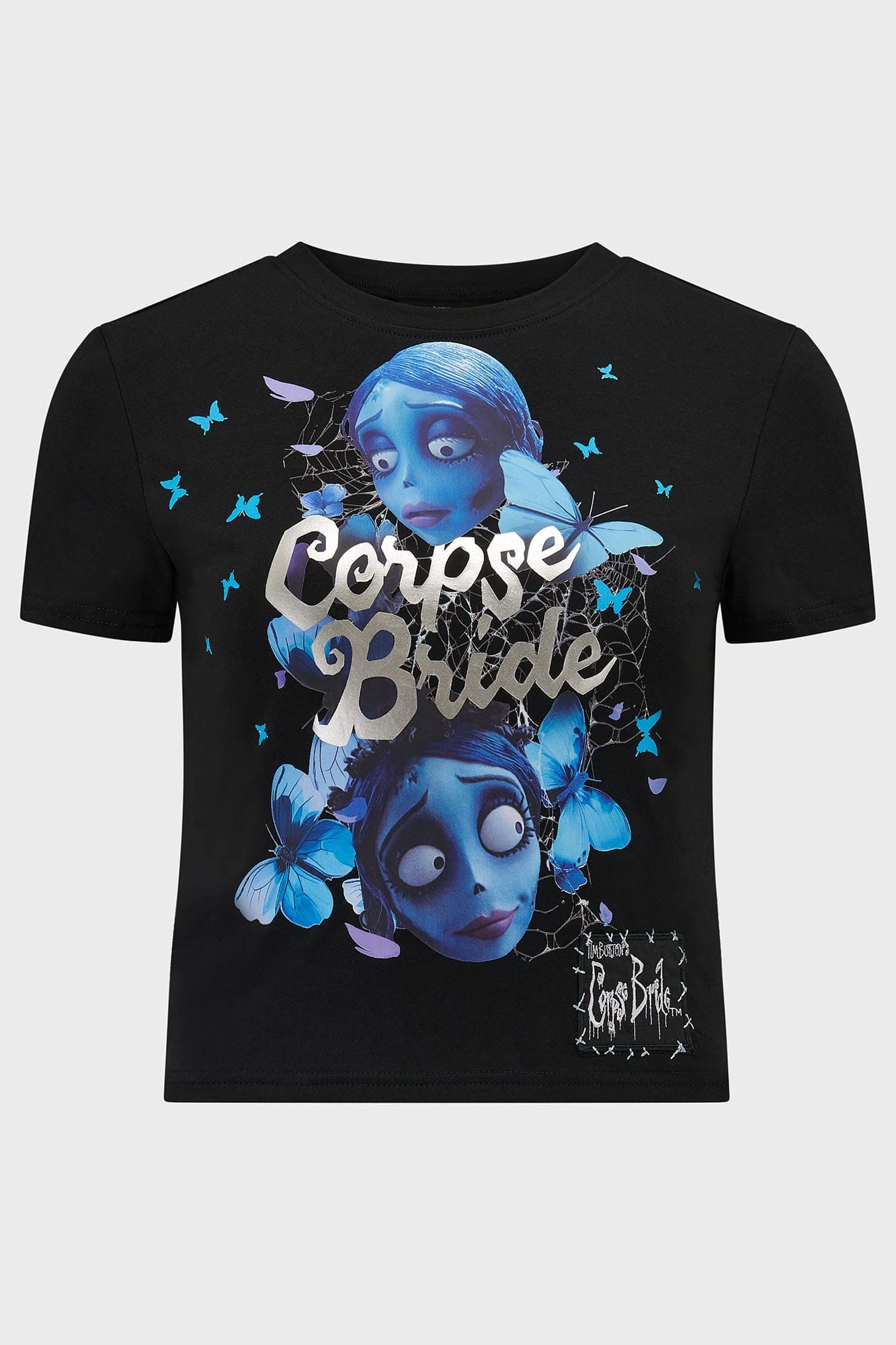 KILLSTAR Corpse Bride Shrunken Tee - Official Graphic Crop Top 5 KILLSTAR Corpse Bride Shrunken Tee - Official Graphic Crop Top - Image 5