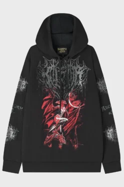 Alchemy Cusp Of Bathory Hoodie - Limited Edition Killstar Collaboration 17 Alchemy Cusp Of Bathory Hoodie - Limited Edition Killstar Collaboration -Kill Star Store CuspofBathoryHoodie Black 1
