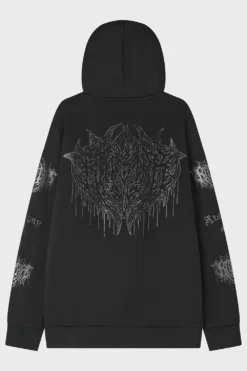 Alchemy Cusp Of Bathory Hoodie - Limited Edition Killstar Collaboration 16 Alchemy Cusp Of Bathory Hoodie - Limited Edition Killstar Collaboration -Kill Star Store CuspofBathoryHoodie Black 2