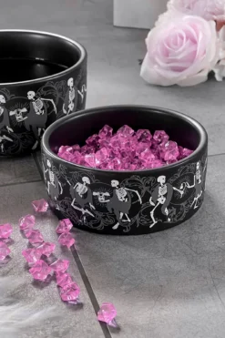 Danse Macabre Small Pet Bowl
