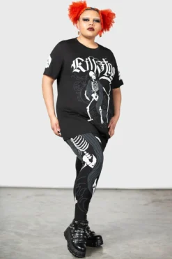 KILLSTAR Danse Macabre T-Shirt [Plus Size] -Kill Star Store DANSE MACABRE TSHIRT PLUS W D
