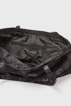 Killstar Dark And Doomed Statement Beach Bag -Kill Star Store DARK AND DOOMED BEACH BAG I