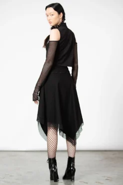 Dark Half Long Sleeve Top -Kill Star Store DARK HALF LONG SLEEVE TOP W E