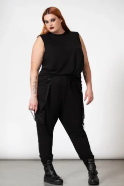 KILLSTAR Dark Light Joggers [Plus Size] -Kill Star Store DARK LIGHT JOGGERS PLUS W D