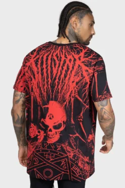 Alchemy Dark Catharsis T-Shirt with Gold Foiling 11 Alchemy Dark Catharsis T-Shirt with Gold Foiling -Kill Star Store DARKCATHARSISTSHIRTMW D