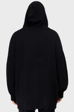 Darkmoor Academy Hooded Cardigan -Kill Star Store DARKMOOR ACADEMY HOODED CARDIGAN D