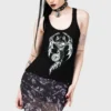 Dazed Skull Mini Skirt