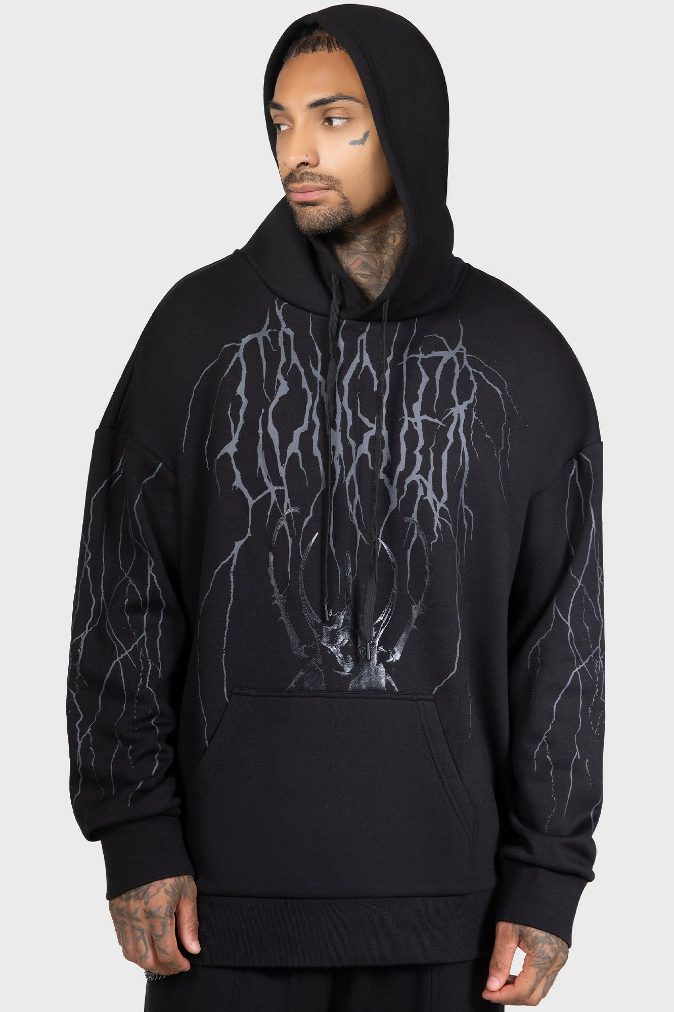 Killstar Deadvault Hoodie - High Gloss Graphic Streetwear 1 Killstar Deadvault Hoodie - High Gloss Graphic Streetwear