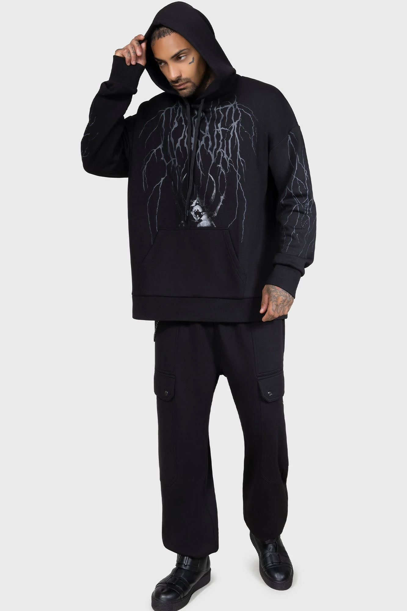 Killstar Deadvault Hoodie - High Gloss Graphic Streetwear 2 Killstar Deadvault Hoodie - High Gloss Graphic Streetwear - Image 2
