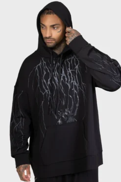 Killstar Deadvault Hoodie - High Gloss Graphic Streetwear 8 Killstar Deadvault Hoodie - High Gloss Graphic Streetwear -Kill Star Store DEADVAULTHOODIE E