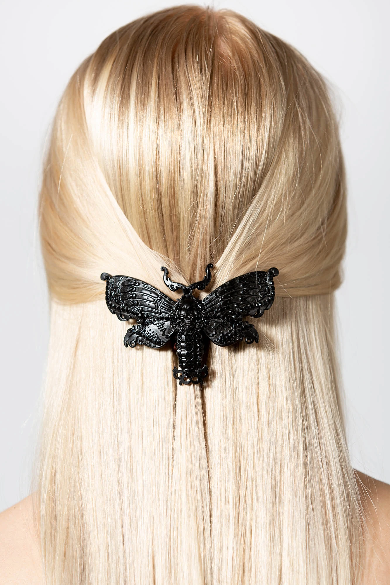 KILLSTAR Death Moth Barrette - Gothic Statement Hair Accessory 1 KILLSTAR Death Moth Barrette - Gothic Statement Hair Accessory