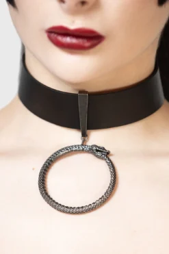 KILLSTAR x Twin Temple Desolate Snake Ouroboros Choker