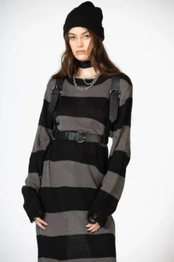 KIHILIST Desolate Spirit Textured PU Harness -Kill Star Store DESOLATE SPIRIT HARNESS W 13 aa35aacb 24a8 4541 86d9 fb953e947d58