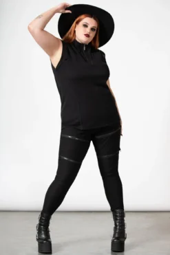 Killstar Deus Ex Sleeveless Top [Plus Size]