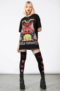 Devils Advocate T-Shirt 12 Devils Advocate T-Shirt -Kill Star Store DEVILS ADVOCATE TSHIRT W C