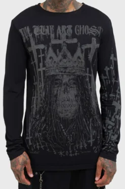 Killstar Diablo Doom Long Sleeved Top with Godmachine Artwork