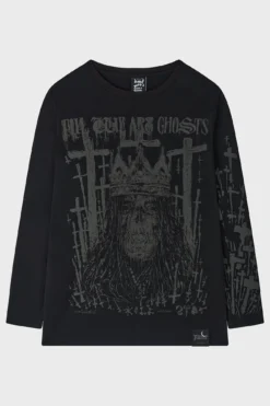 Killstar Diablo Doom Long Sleeved Top with Godmachine Artwork -Kill Star Store DIABLO DOOM LONG SLEEVED TOP 1