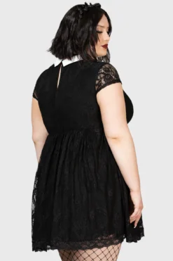 Killstar Dreadful Babydoll Dress [Plus Size] -Kill Star Store DREADFUL BABYDOLL DRESS PLUS W E