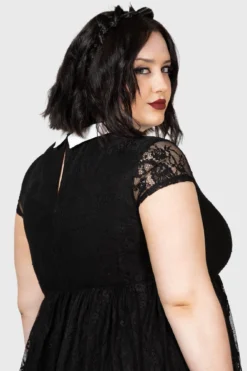 Killstar Dreadful Babydoll Dress [Plus Size] -Kill Star Store DREADFUL BABYDOLL DRESS PLUS W F