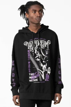 Dream Oversized Hoodie -Kill Star Store DREAM OVERSIZED HOODIE MEN B