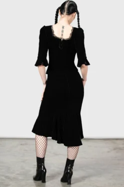 Killstar Drusilla Midi Skirt -Kill Star Store DRUSILLA MIDI SKIRT W F