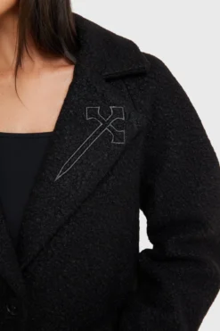 Duskmourn Coat -Kill Star Store DUSKMOURNCOAT BLACK E