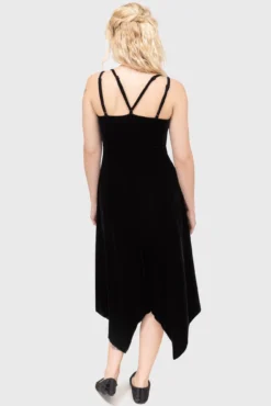 KILLSTAR Duskmourn Plus Size Velvet Dress -Kill Star Store DUSKMOURNDRESS E