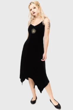 KILLSTAR Duskmourn Plus Size Velvet Dress