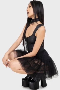 Dance All Night Mini Skirt 18 Dance All Night Mini Skirt -Kill Star Store DanceAllNightMiniSkirt E