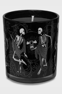 Danse Macabre Glass Candle -Kill Star Store Danse Macabre Glass Candle G