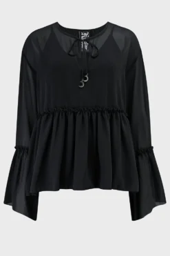 Darkstra Blouse -Kill Star Store DarkstraBlouse Black 1