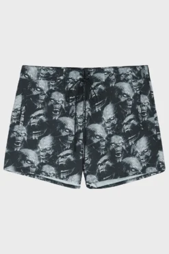 KILLSTAR Dark Depths Swim Shorts -Kill Star Store DeadTropic