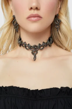 KILLSTAR Deadly Coil Choker 7 KILLSTAR Deadly Coil Choker -Kill Star Store DeadlyCoilChoker D