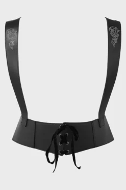 Killstar Decay After Death Underbust Harness - Gothic Statement Accessory 9 Killstar Decay After Death Underbust Harness - Gothic Statement Accessory -Kill Star Store Decay After Death Underbust Harness G