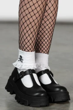 Killstar Eclipse Mary Janes - Chunky Platform Goth Shoes