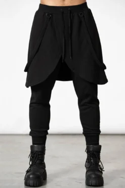 KILLSTAR Electro Core Joggers - Alternative Unisex Strapped Trousers 14 KILLSTAR Electro Core Joggers - Alternative Unisex Strapped Trousers -Kill Star Store ELECTRO CORE JOGGERS M E