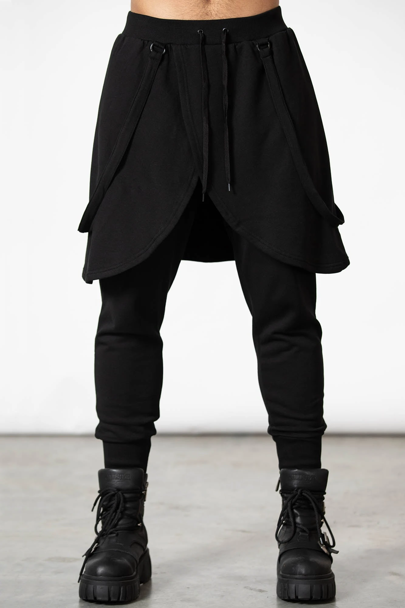 KILLSTAR Electro Core Joggers - Alternative Unisex Strapped Trousers 7 KILLSTAR Electro Core Joggers - Alternative Unisex Strapped Trousers - Image 7