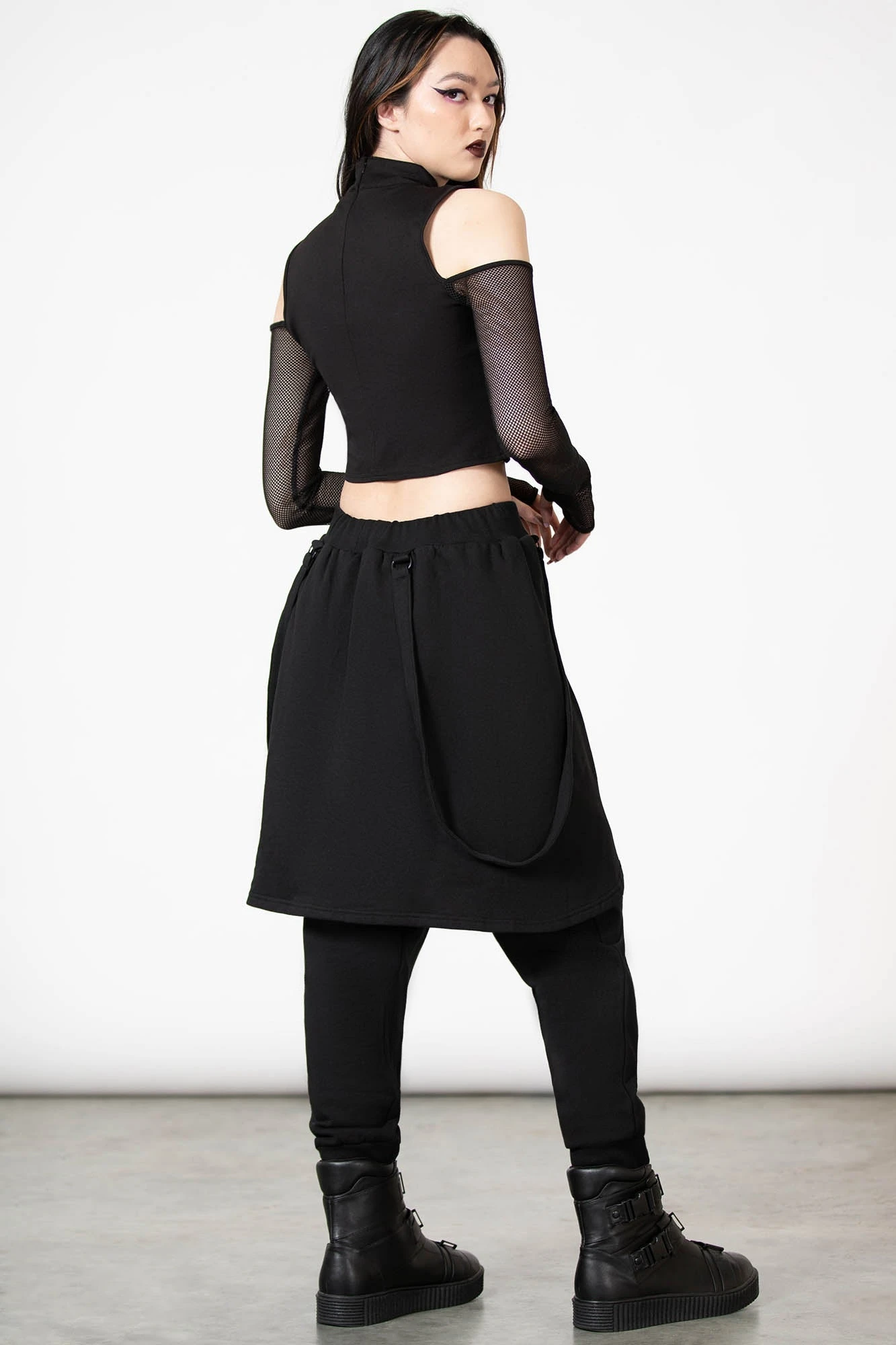 KILLSTAR Electro Core Joggers - Alternative Unisex Strapped Trousers 5 KILLSTAR Electro Core Joggers - Alternative Unisex Strapped Trousers - Image 5