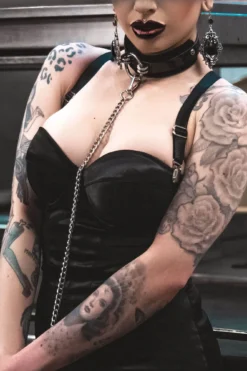 Killstar Eris Choker & Lead with Detachable Chain