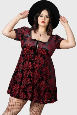 KILLSTAR x Twin Temple Eternal Torment Mini Dress [Plus Size]