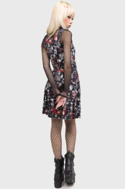 Killstar x Powerpuff Girls Evil Inside Skater Dress -Kill Star Store EVILINSIDESKATERDRESS E