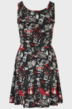 Killstar x Powerpuff Girls Evil Inside Skater Dress -Kill Star Store EVILINSIDE SKATERDRESS 2