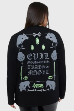 KILLSTAR Evil Magic Adventure Time Long Sleeve T-Shirt - Plus Size -Kill Star Store EvilMagicLongSleeveTShirt plus E