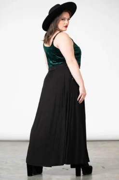 KILLSTAR Fabled Emerald Velvet Plus Size Tank Top -Kill Star Store FABLED TANK TOP EMERALD PLUS W 7