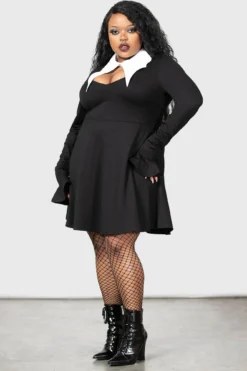 KILLSTAR Fall From Grace II Plus Size Skater Dress -Kill Star Store FALL FROM GRACE II SKATER DRESS PLUS W D