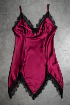 Fatal Farewell Slip Dress [BLOOD] -Kill Star Store FATAL FAREWELL NIGHTDRESS BLOOD 2