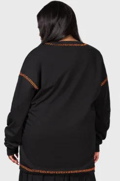 Killstar Fatality Sweater [Plus Size] -Kill Star Store FATALITY SWEATER W PLUS E