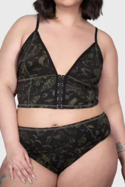 Forest Lush Bralet [PLUS]