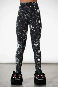 Galaxy Lounge Leggings -Kill Star Store GALAXY LOUNGE LEGGINGS W D